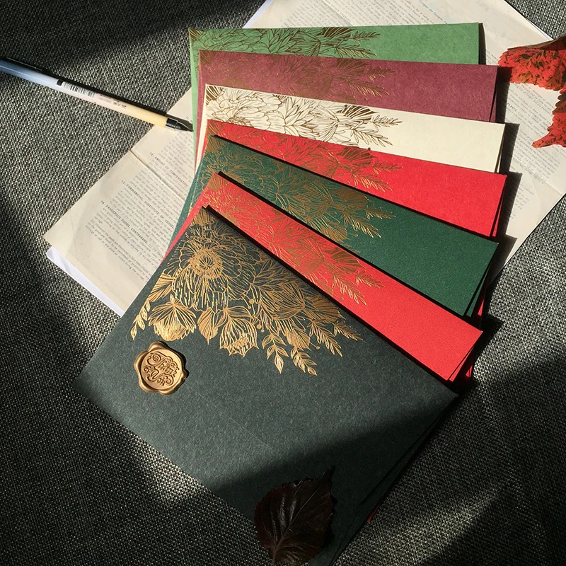 10pcs/패킷 고급 진주 종이 봉투 결혼식 초대장 유 - Wax Seal Letter Kit 리뷰 및 가격