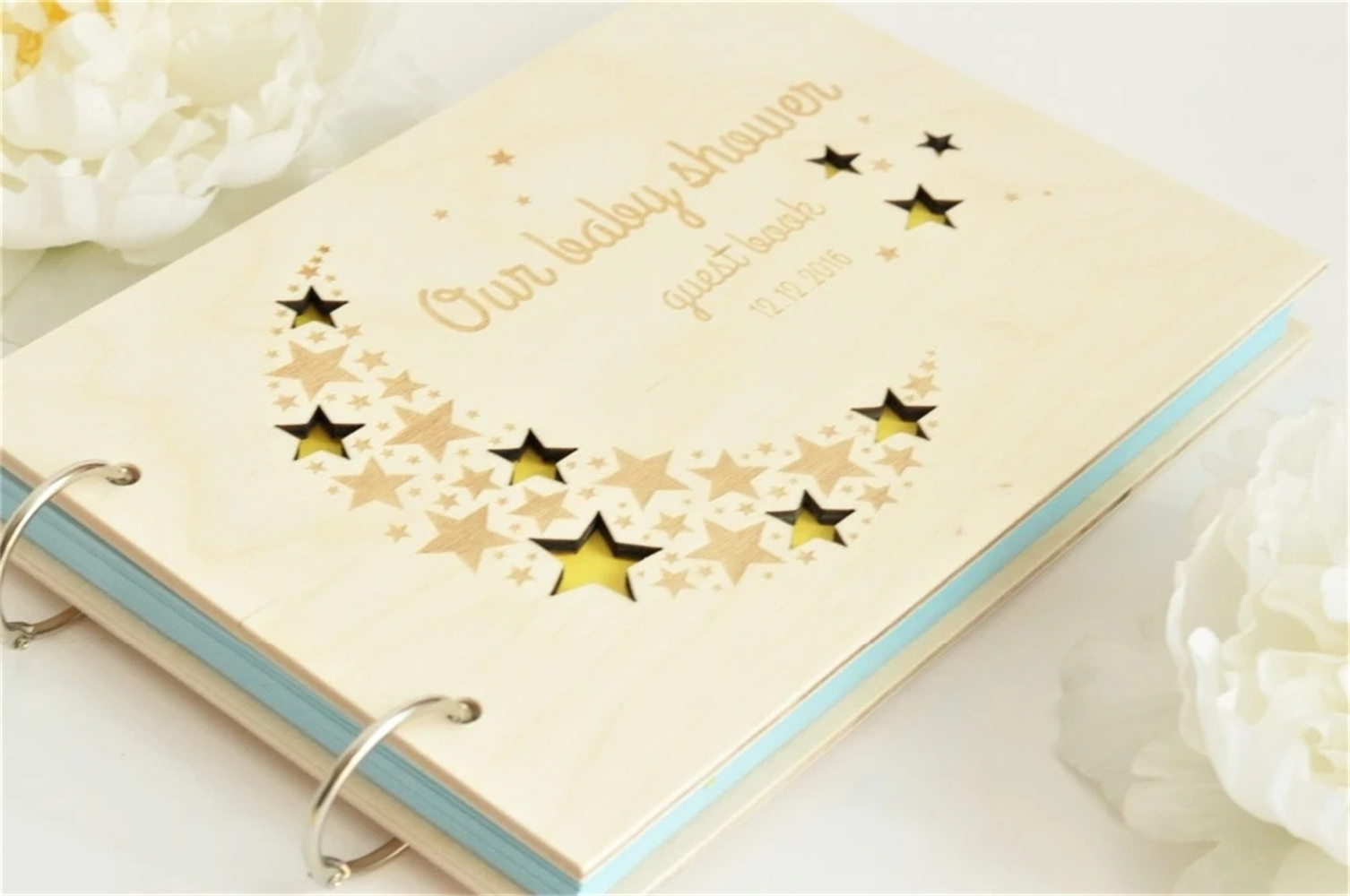 사용자 정의 모든 텍스트 크로스 우드 베이비 샤워 게스 - Custom Photo Book 리뷰 및 가격
